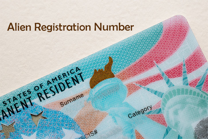 Alien Registration Number