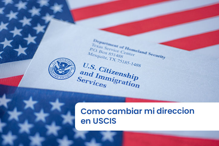 Como cambiar mi direccion en USCIS