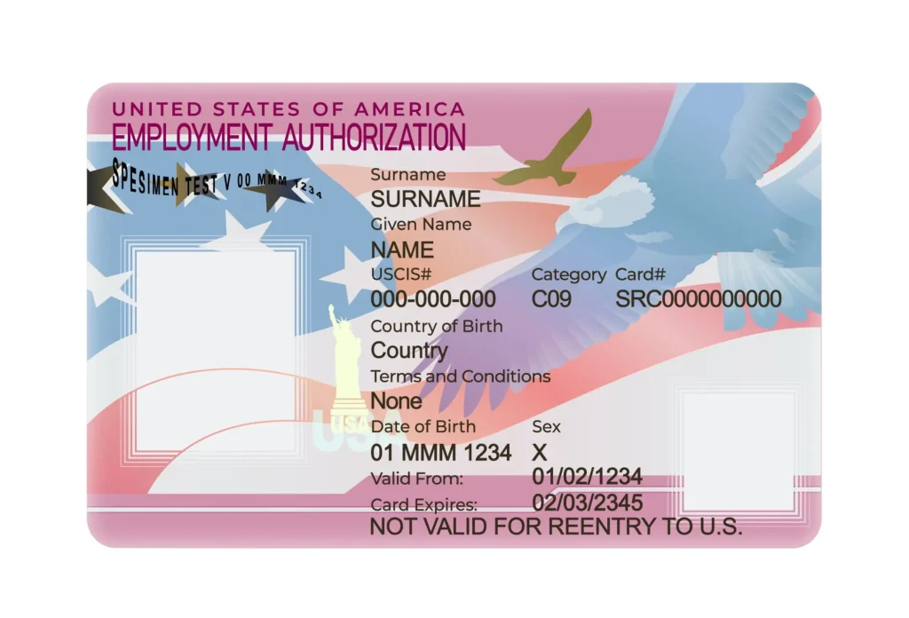 Employment Authorization Card (EAD Card)