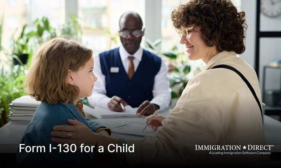 Form I-130 for a Child
