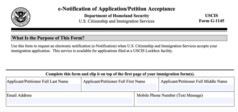 G-1145 Form