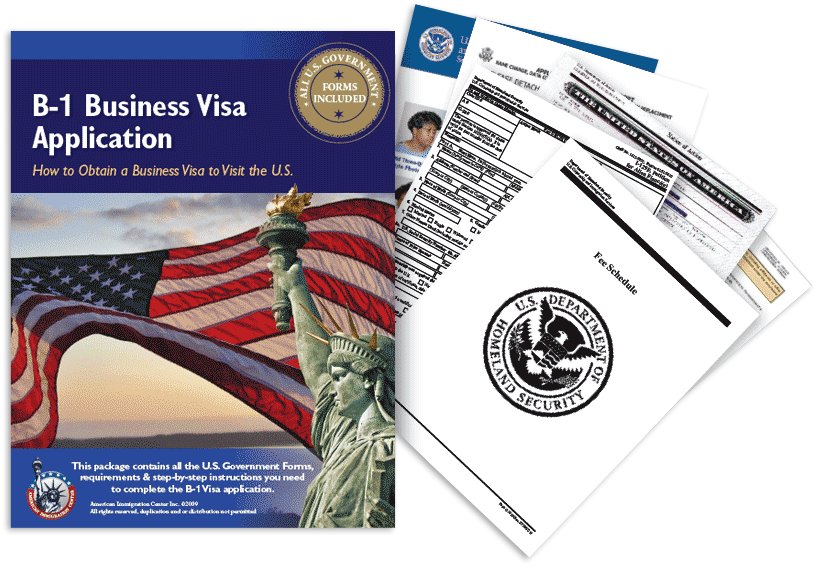 b1 business visa application