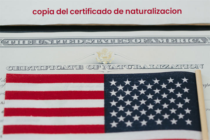 copia del certificado de naturalizacion